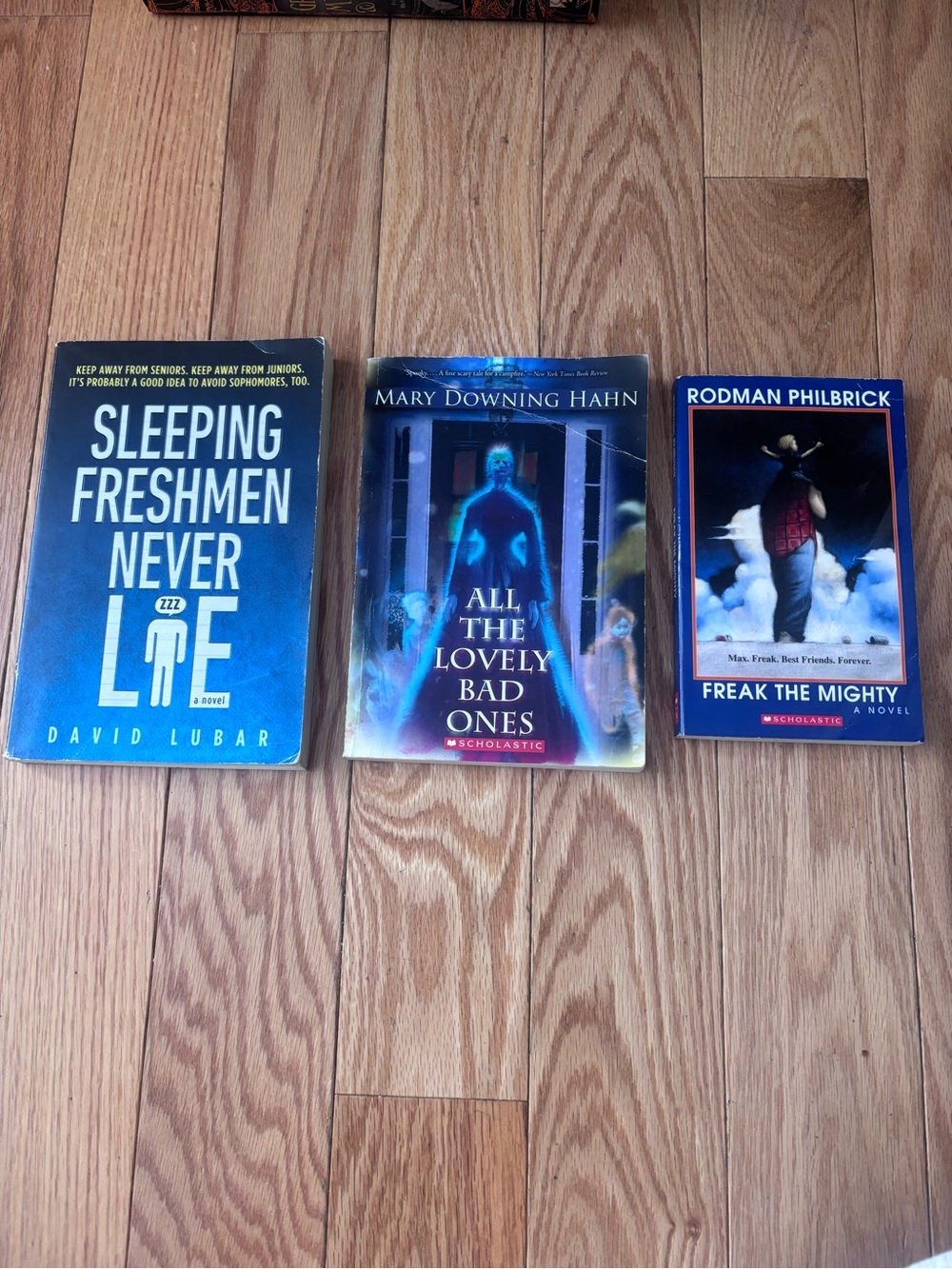 Set of 3 Young Adult Paperback Books
